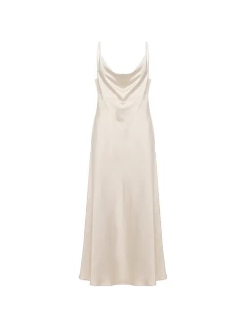 cowl-neck maxi dress by D.EXTERIOR