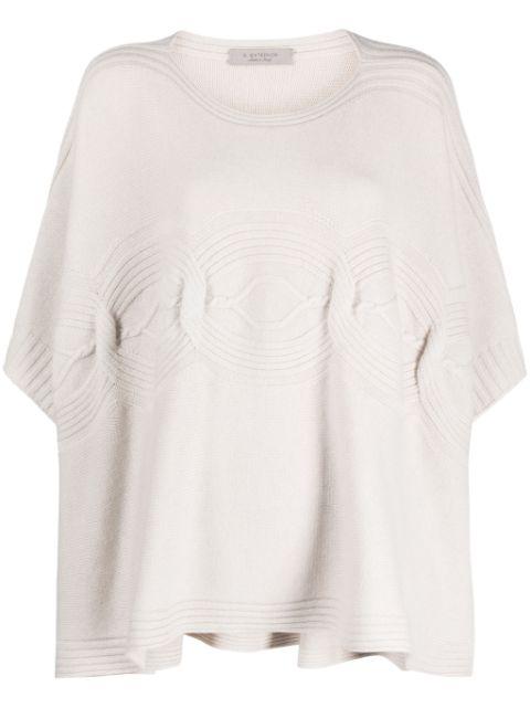fine-knitted kaftan jumper by D.EXTERIOR