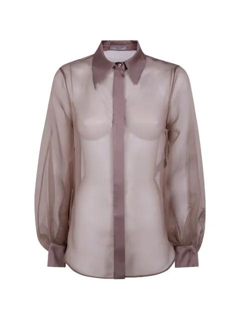 puff-sleeves shirt by D.EXTERIOR