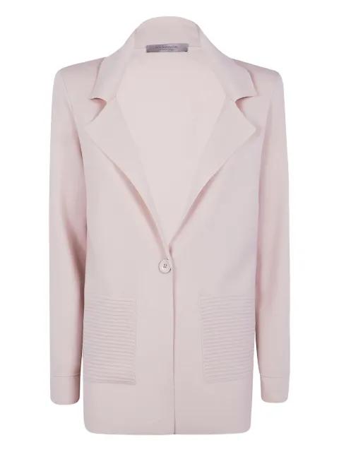 ribbed-pocket wool jacket by D.EXTERIOR