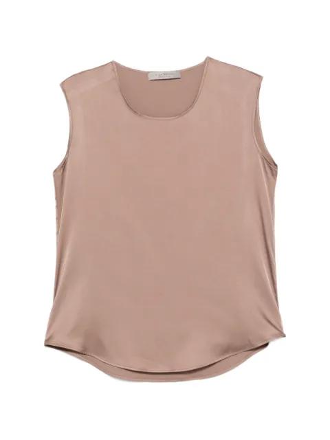 round-neck sleeveless top by D.EXTERIOR