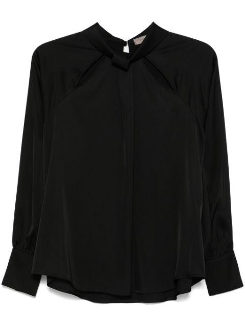 satin blouse by D.EXTERIOR