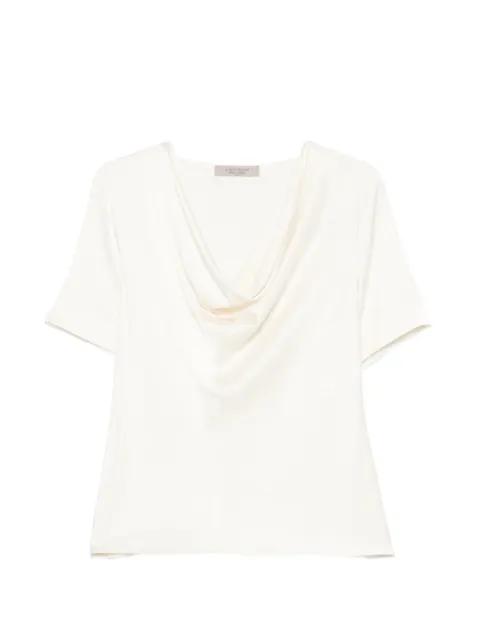 scoop-neck short-sleeve top by D.EXTERIOR