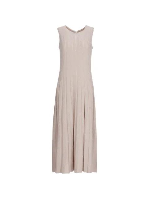 sequin-embellished midi dress by D.EXTERIOR