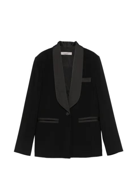 shawl-collar jacket by D.EXTERIOR