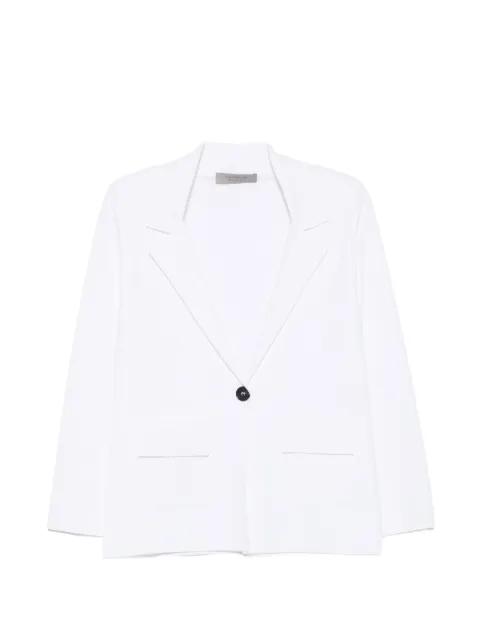 single-button notch-lapels blazer by D.EXTERIOR