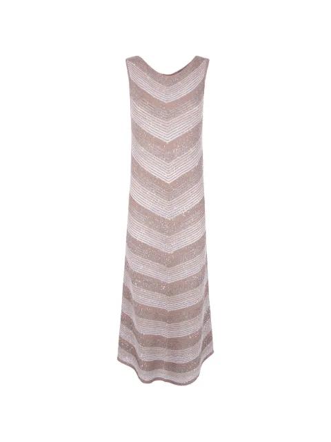 striped sequin dress by D.EXTERIOR