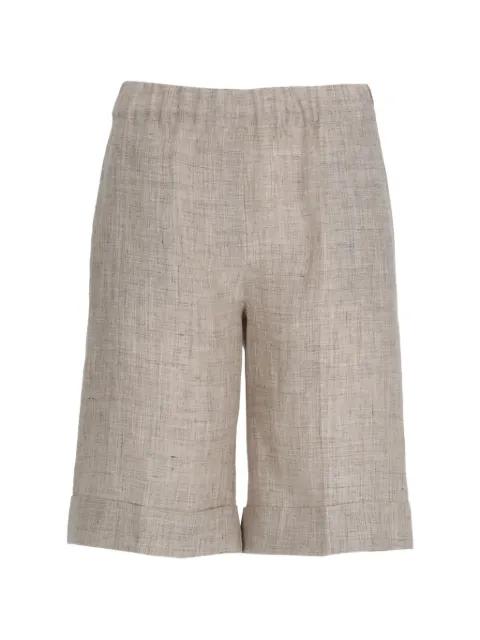 turn-up cuffs shorts by D.EXTERIOR