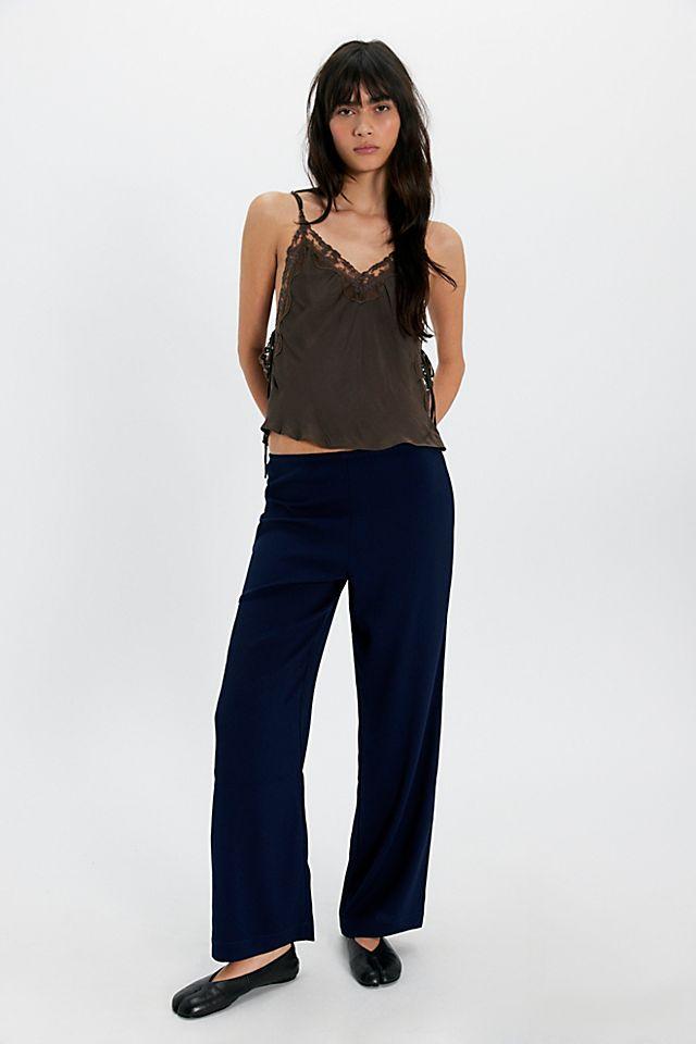 DONNI. The Crepe Simple Pants by D ON NI. | FREE PEOPLE