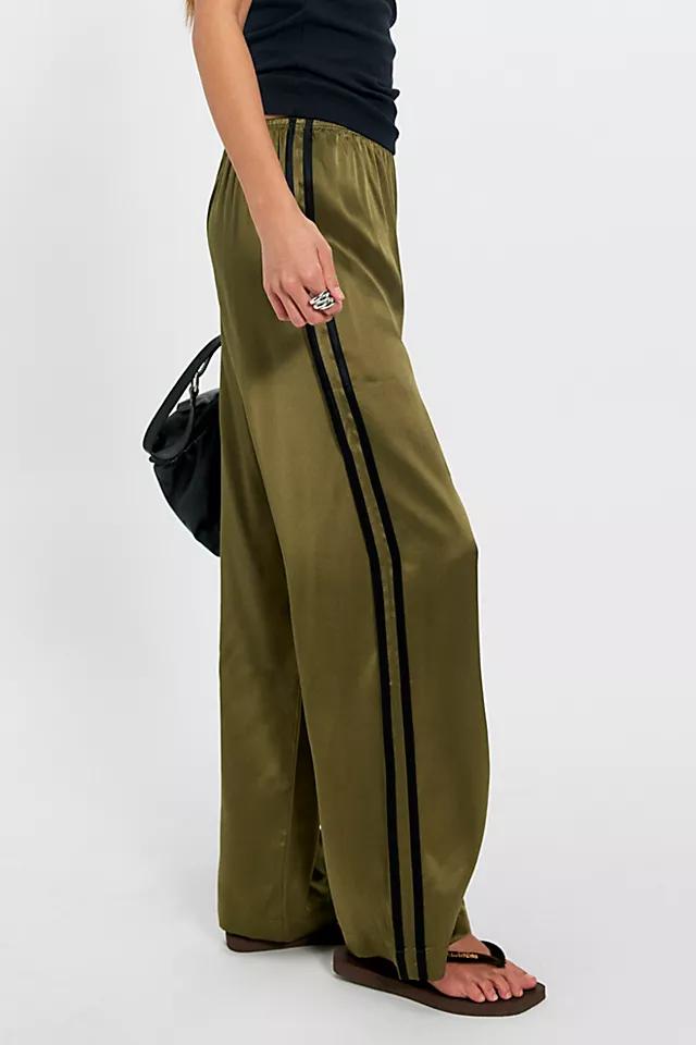 DONNI. The Silk Stripe Simple Pants by D ON NI. | FREE PEOPLE