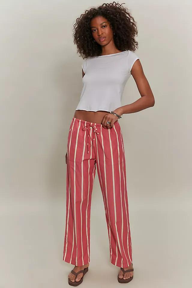 DONNI. The Stripe Pop Drawstring Pants by D ON NI. | FREE PEOPLE