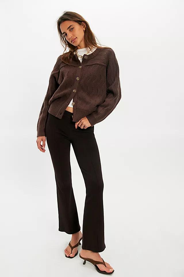 DONNI. The Tall Rib Kick Flare Pants by D ON NI. | FREE PEOPLE