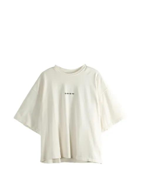 Yoth logo-print T-shirt by D-R-G-N