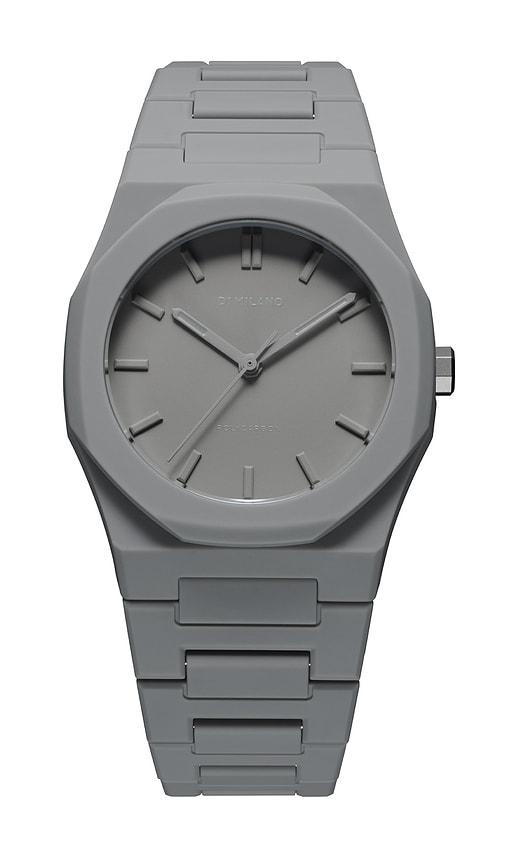 D1 Milano Polycarbonate 37mm Watch in Grey by D1 MILANO D1 Milano Polycarbonate 37mm Watch in Grey by D1 MILANO