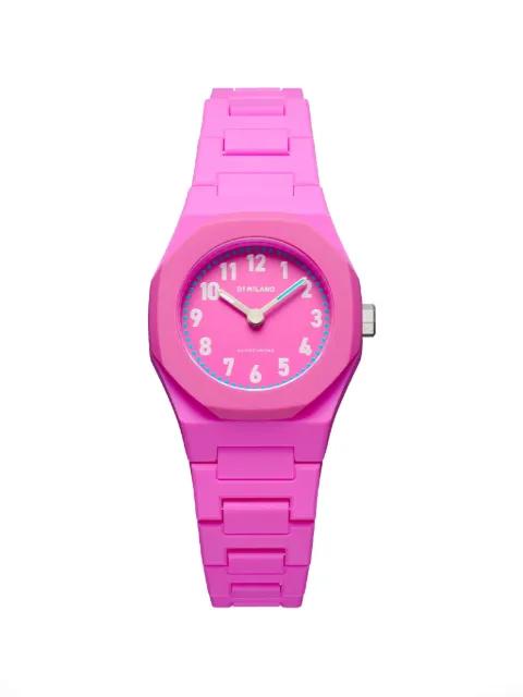 Flamingo polycarbon 32mm watch by D1 MILANO