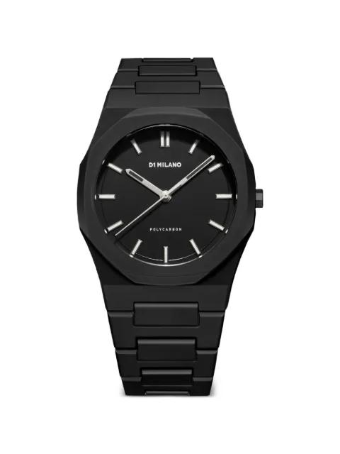 Polycarbon 40.5mm watch by D1 MILANO