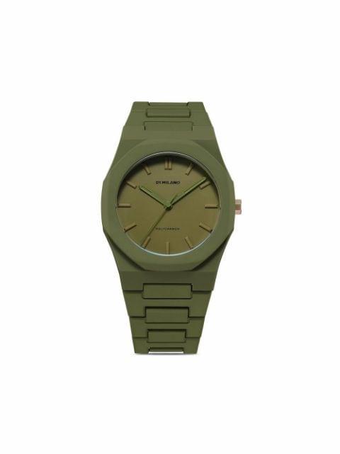 Polycarbon Military Green 40.5mm by D1 MILANO