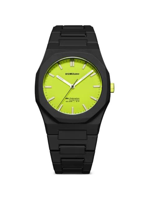 Polycarbon Spectrum Shift 40.5mm watch by D1 MILANO