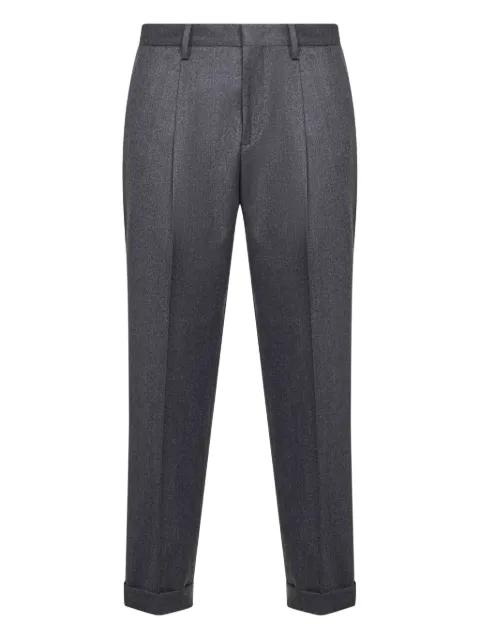 Tiberio pleat turn-up trousers by D4.0