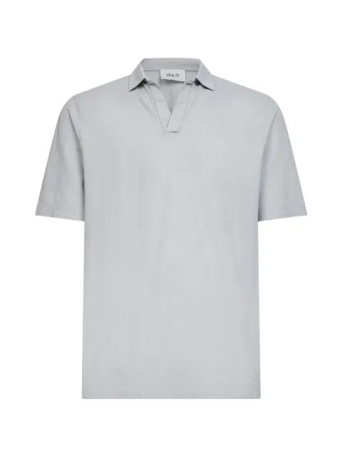 V-neck collared T-shirt by D4.0