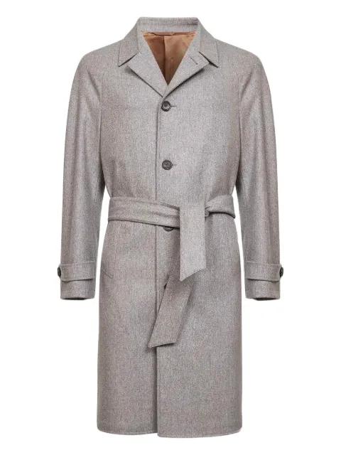 belted coat by D4.0