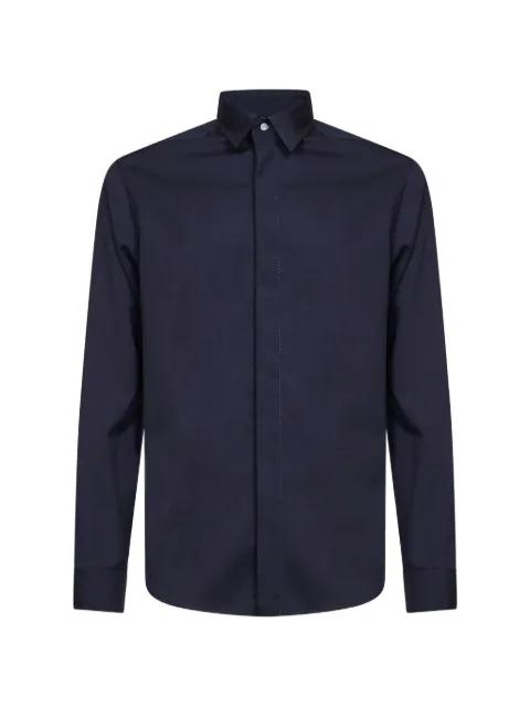 buttoned-cuffs shirt by D4.0