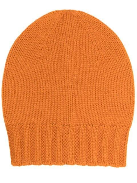 chunky ribbed-knit beanie by D4.0