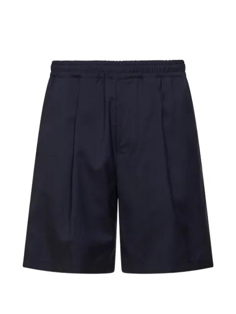 elasticated pleat shorts by D4.0