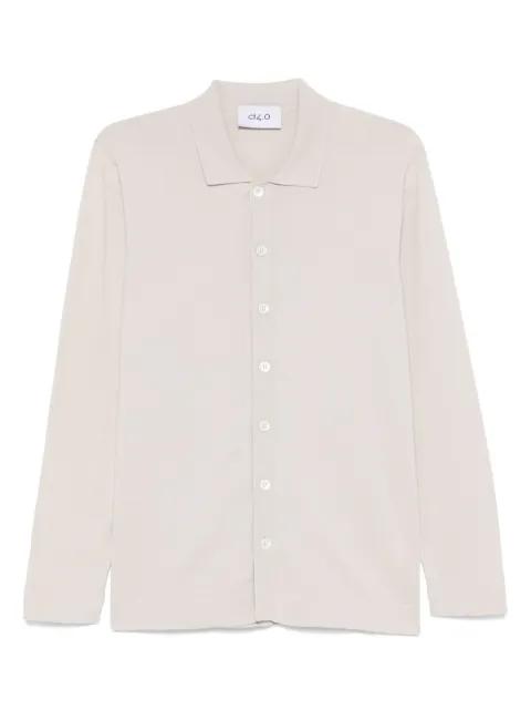 fine-knit shirt by D4.0