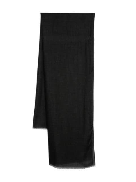 fringed scarf by D4.0