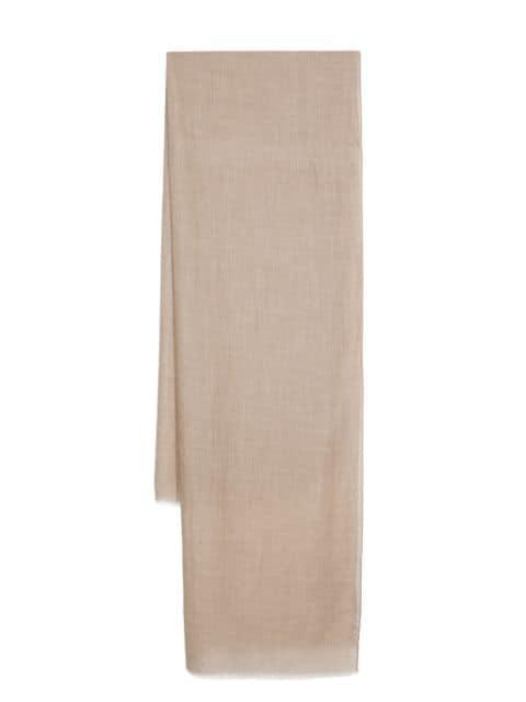 fringed scarf by D4.0