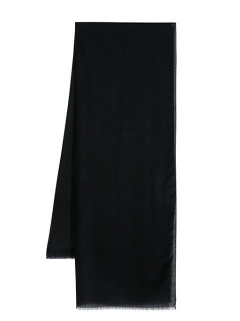 fringed scarf by D4.0