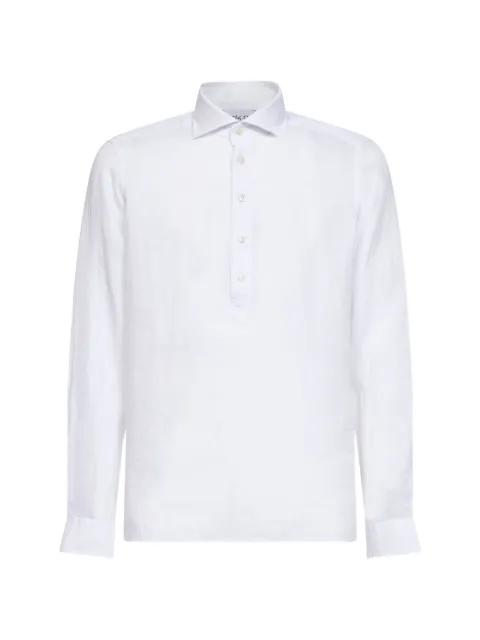 half-button shirt by D4.0