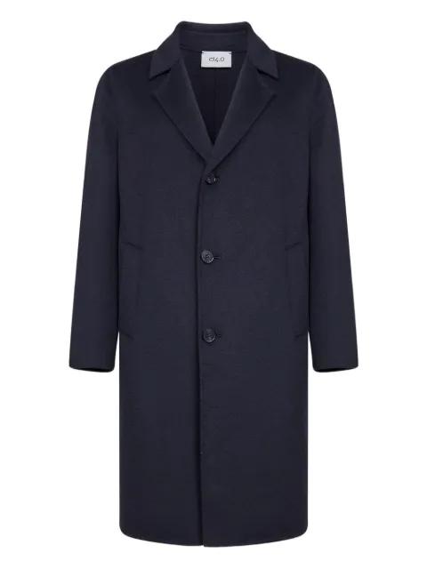 lapel three-button coat by D4.0
