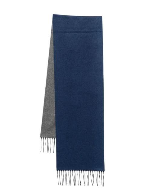 logo-patch scarf by D4.0