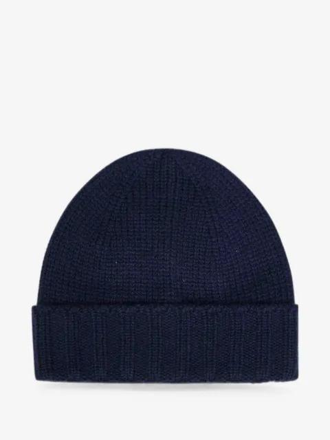 ribbed-knit wool beanie hat by D4.0
