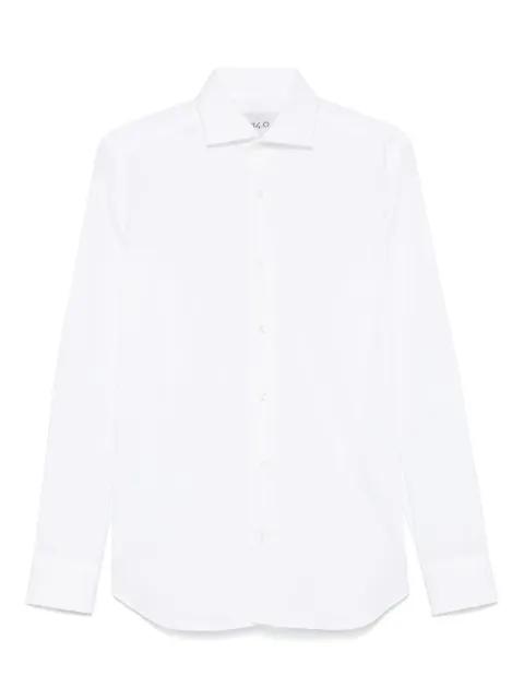 spread-collar shirt by D4.0
