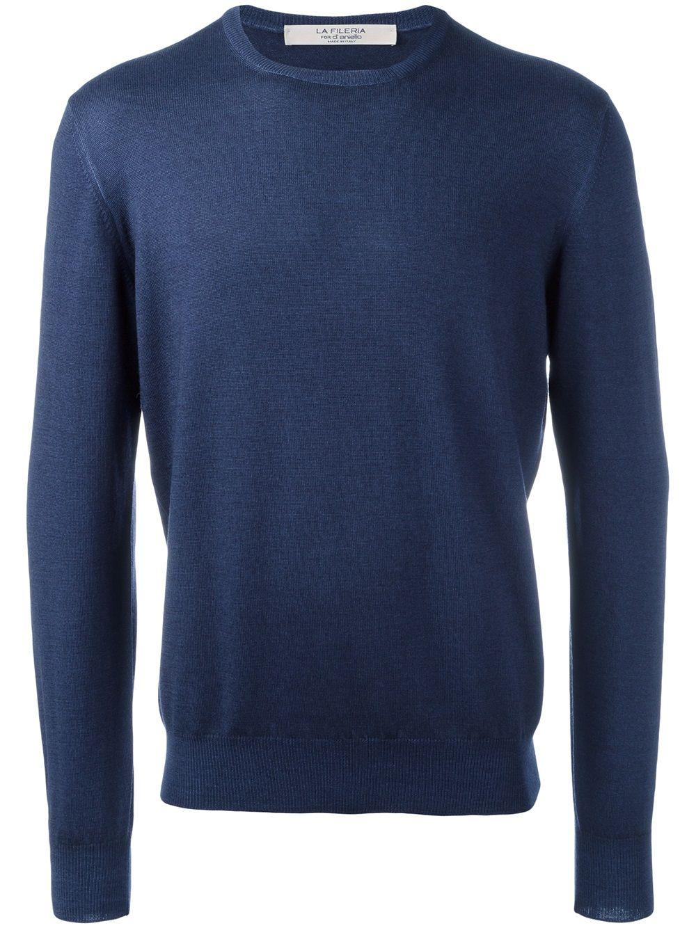 virgin-wool sweater by D4.0