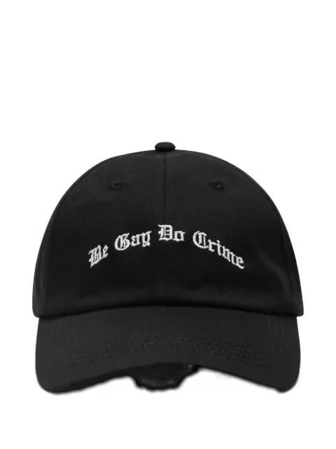 Be Gay Do Crime baseball cap by DAGGER