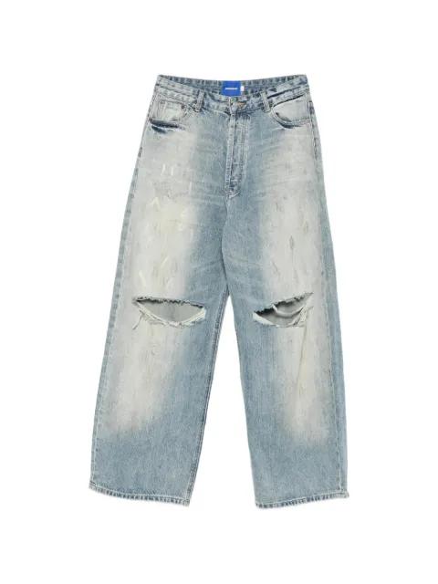 Johnny distressed wide-leg jeans by DAGGER