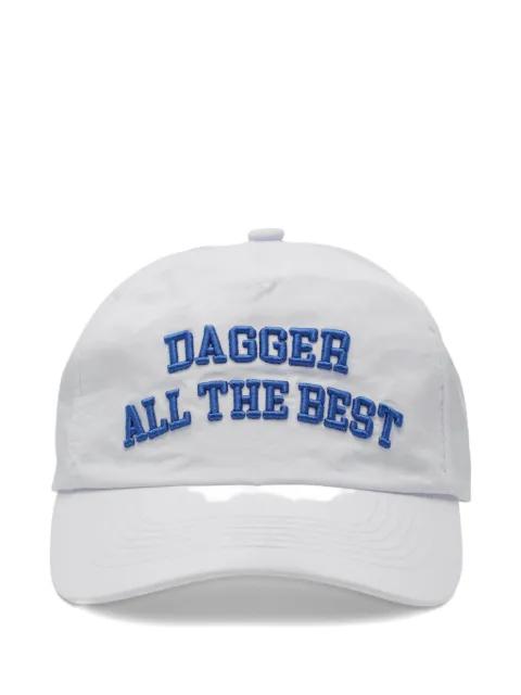 embroidered-logo baseball cap by DAGGER