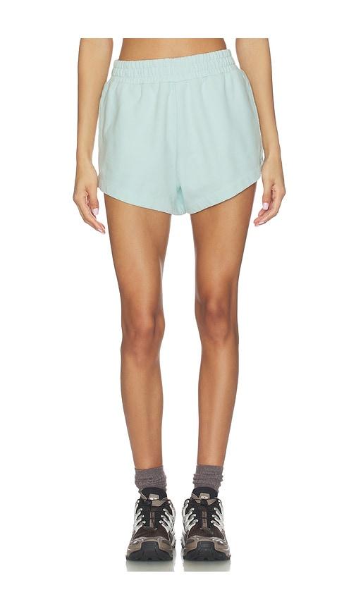 Daily Drills Super Shorts in Lake Day in Baby Blue by DAILY DRILLS