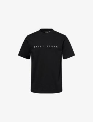 Alias Brand-Embroidery Cotton-Jersey T-Shirt by DAILY PAPER