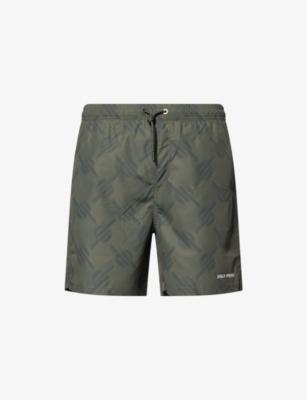 Dotted Monogram Swim Shorts by DAILY PAPER