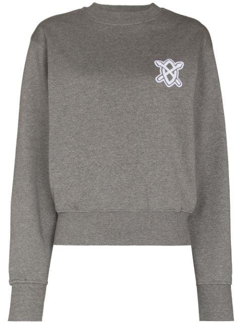 Hovvie logo-embroidered sweatshirt by DAILY PAPER