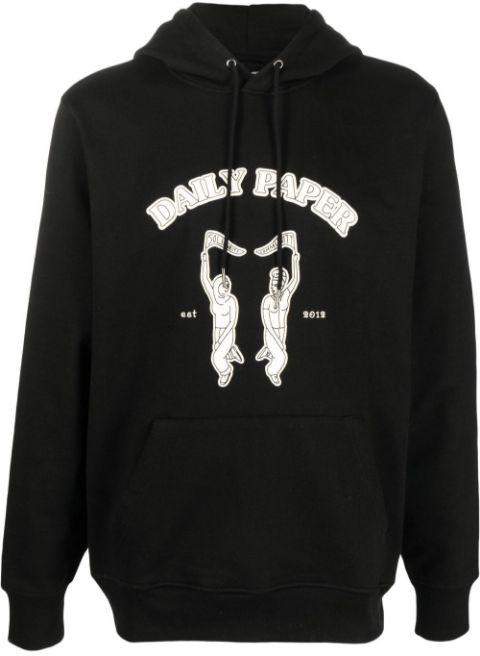 Noma graphic-print hoodie by DAILY PAPER