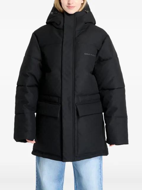 Oba monogram padded coat by DAILY PAPER
