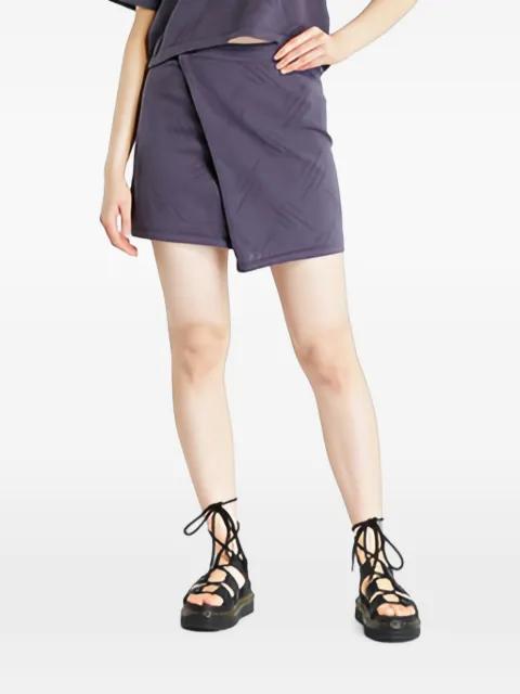 Repatty wrap-style mini skirt by DAILY PAPER
