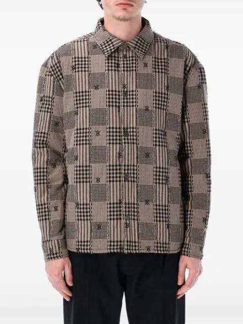 check-patterned shirt by DAILY PAPER