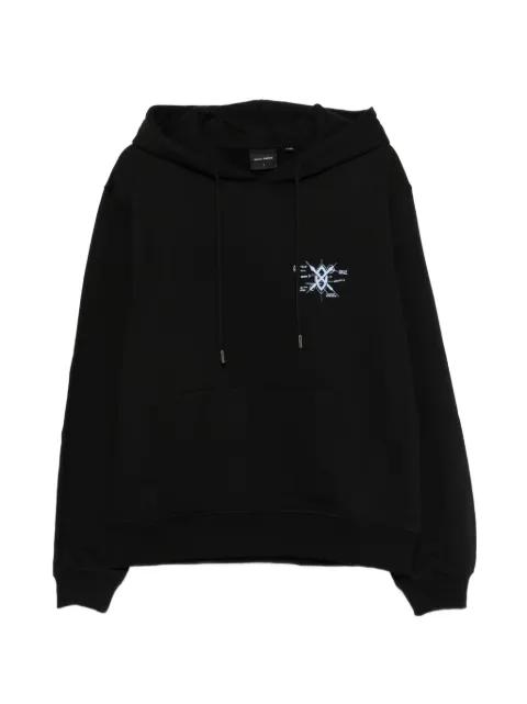 graphic-print hoodie by DAILY PAPER